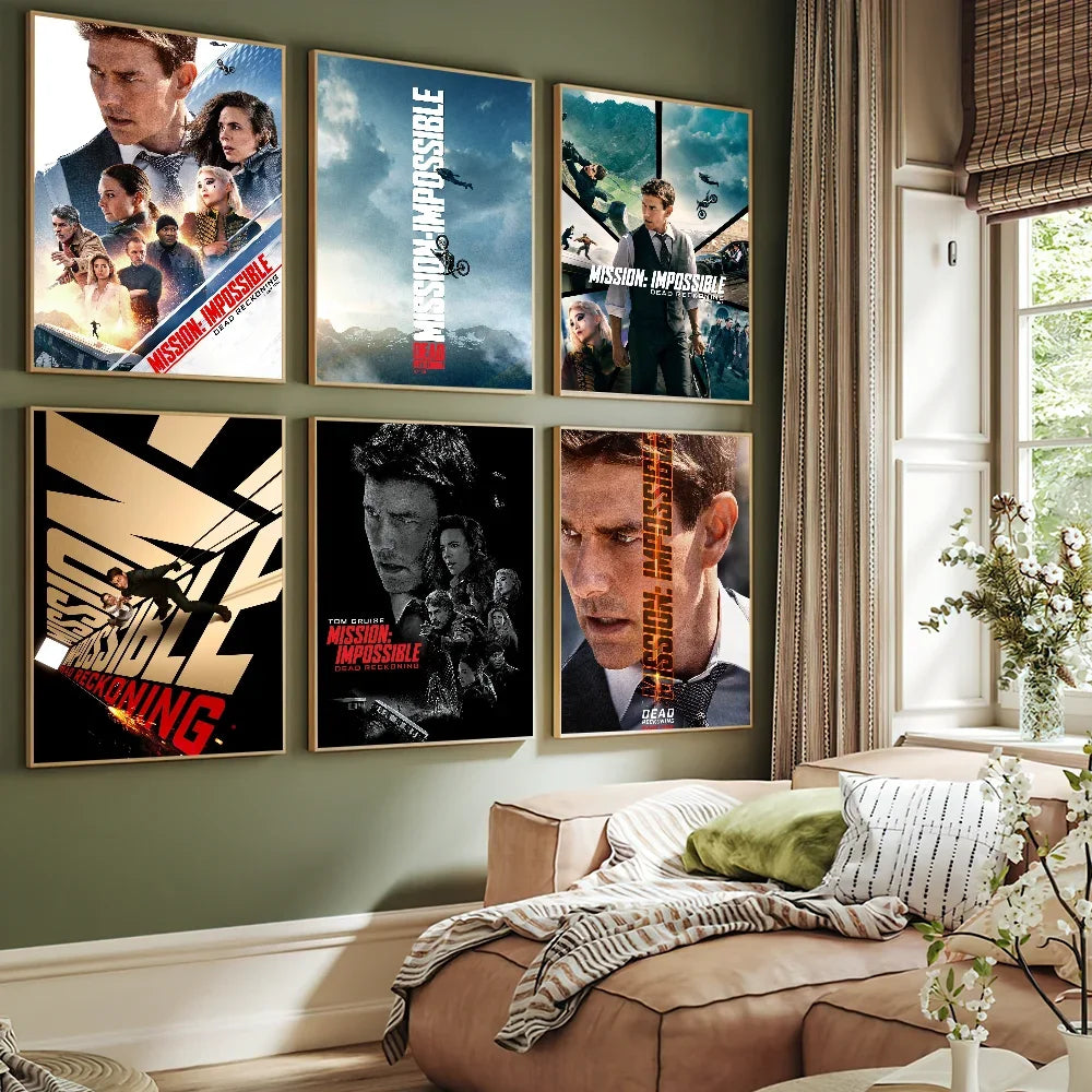 Film M-ission Impossible R-eckoning Poster Prints Wall Sticker Bedroom Living Office Home Room Decoration Painting Self Adhesive Film M-ission Impossible R-eckoning Poster Prints Wall Sticker Bedroom Living Office Home Room Decoration Painting Self Adhesive